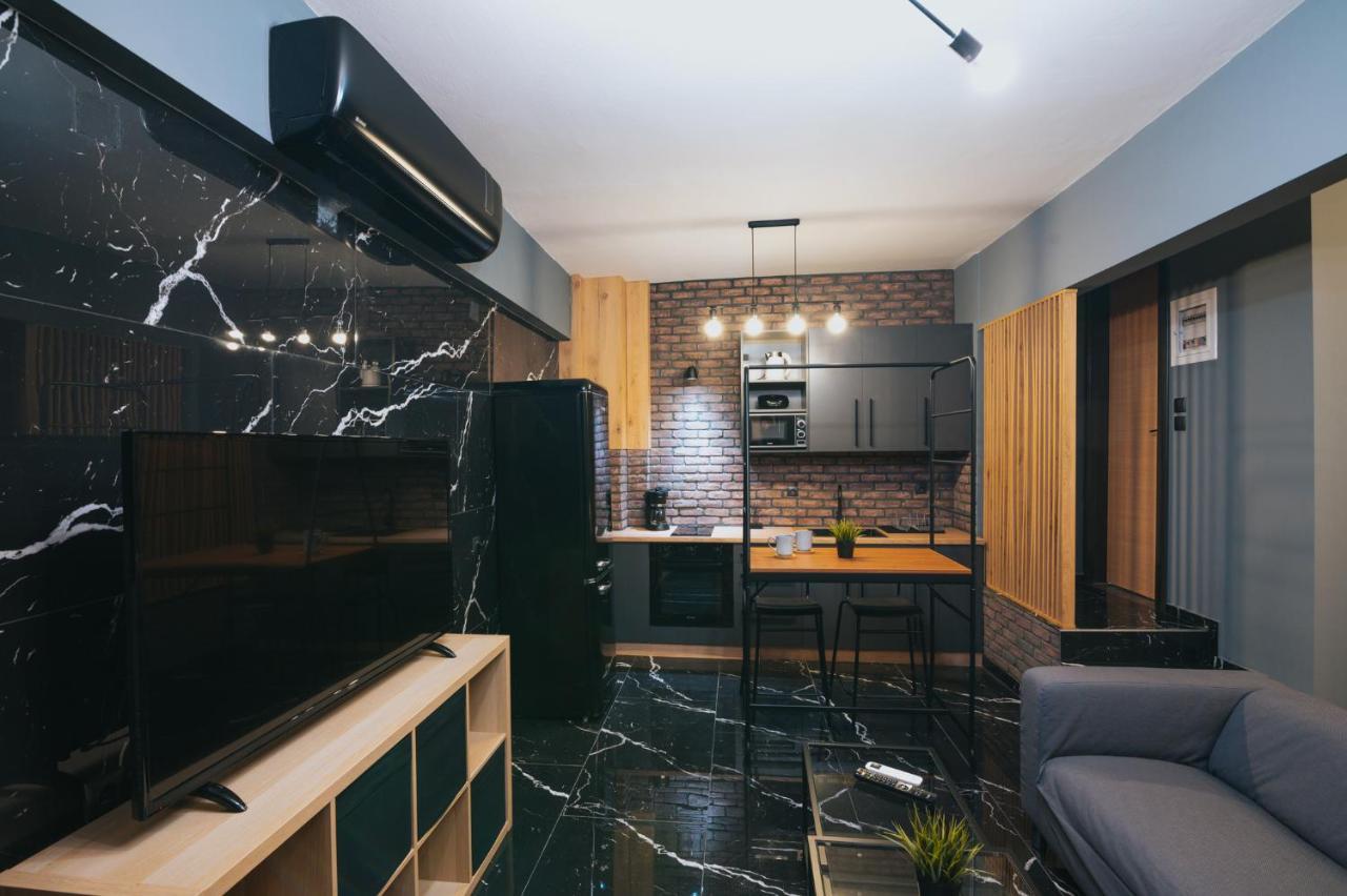 New Modern Ground Floor Apartment By The Sea Thessaloníki Ngoại thất bức ảnh